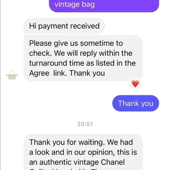 Chanel medium classic flap in lambskin - Picture 14 of 15